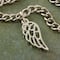 12 Pack: Charmalong™ Silver Plated Wing Charm by Bead Landing™